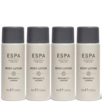 ESPA Bergamot & Jasmine Body Lotion - 40ml X 4