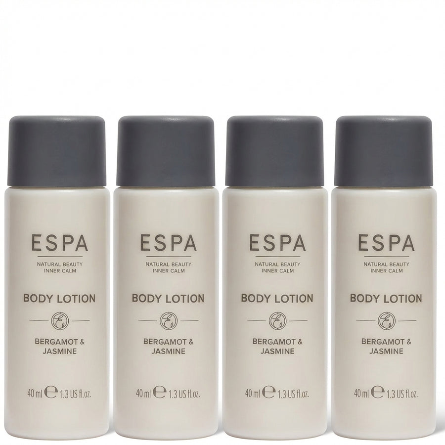 ESPA Bergamot & Jasmine Body Lotion - 40ml X 4