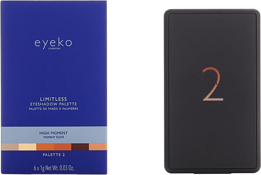 Eyeko Limitless Eyeshadow Palette 2 | Medium nude-toned
