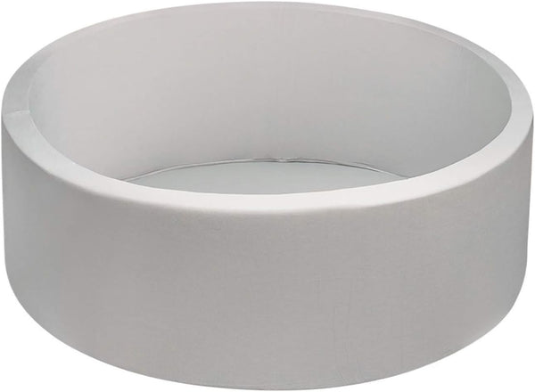 DIVCHI Kids Foam Ball Pit for Children/Toddlers - 90x30cm (Grey)