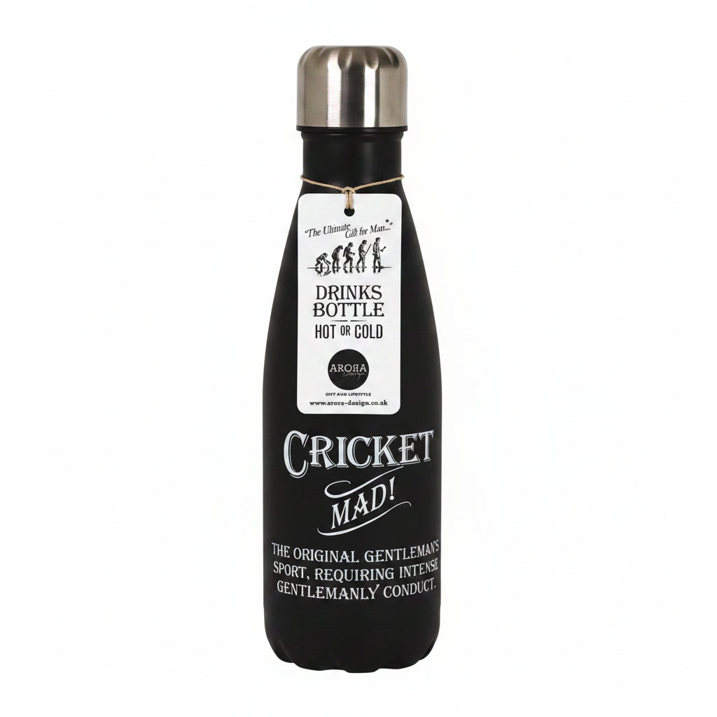 Cricket Insulated Water Bottle Hot or Cold 500ml