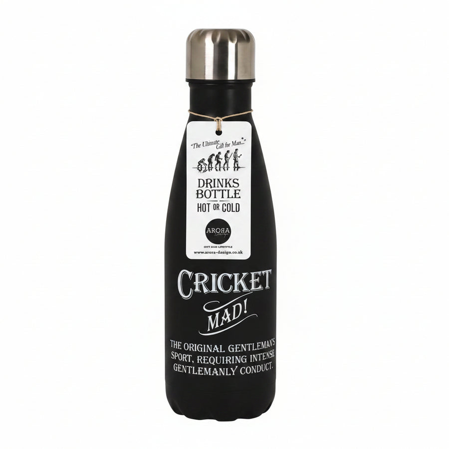 Cricket Insulated Water Bottle Hot or Cold 500ml