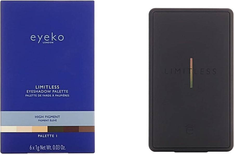 Eyeko Limitless Eyeshadow Palette 1 | Light nude-toned