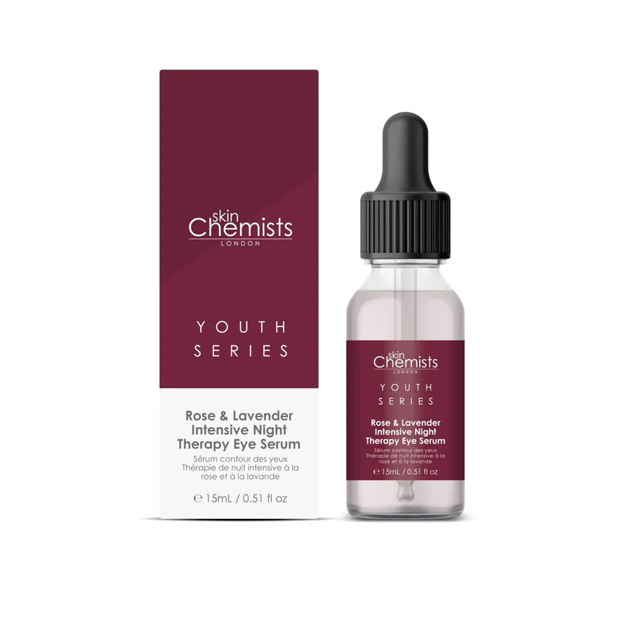 Skin Chemist Youth Series Rose & Lavender Intensive Night Therapy Eye Serum 15ml