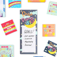 Thumbnail for 6 Fridge Magnetic To - Do List Notepad with 6 Inspirational Magnets - liquidation.store