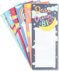 Thumbnail for 6 Fridge Magnetic To - Do List Notepad with 6 Inspirational Magnets - liquidation.store