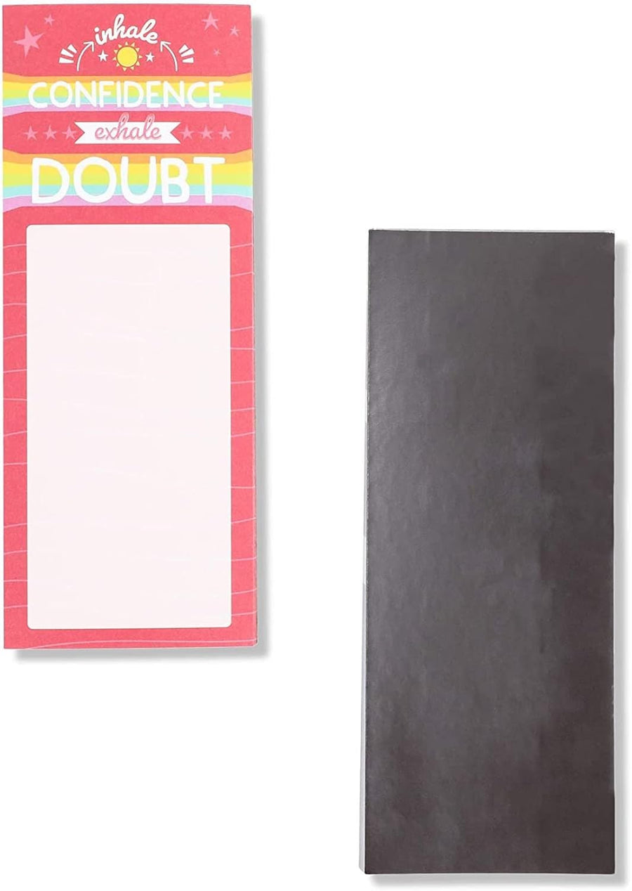 6 Fridge Magnetic To - Do List Notepad with 6 Inspirational Magnets - liquidation.store