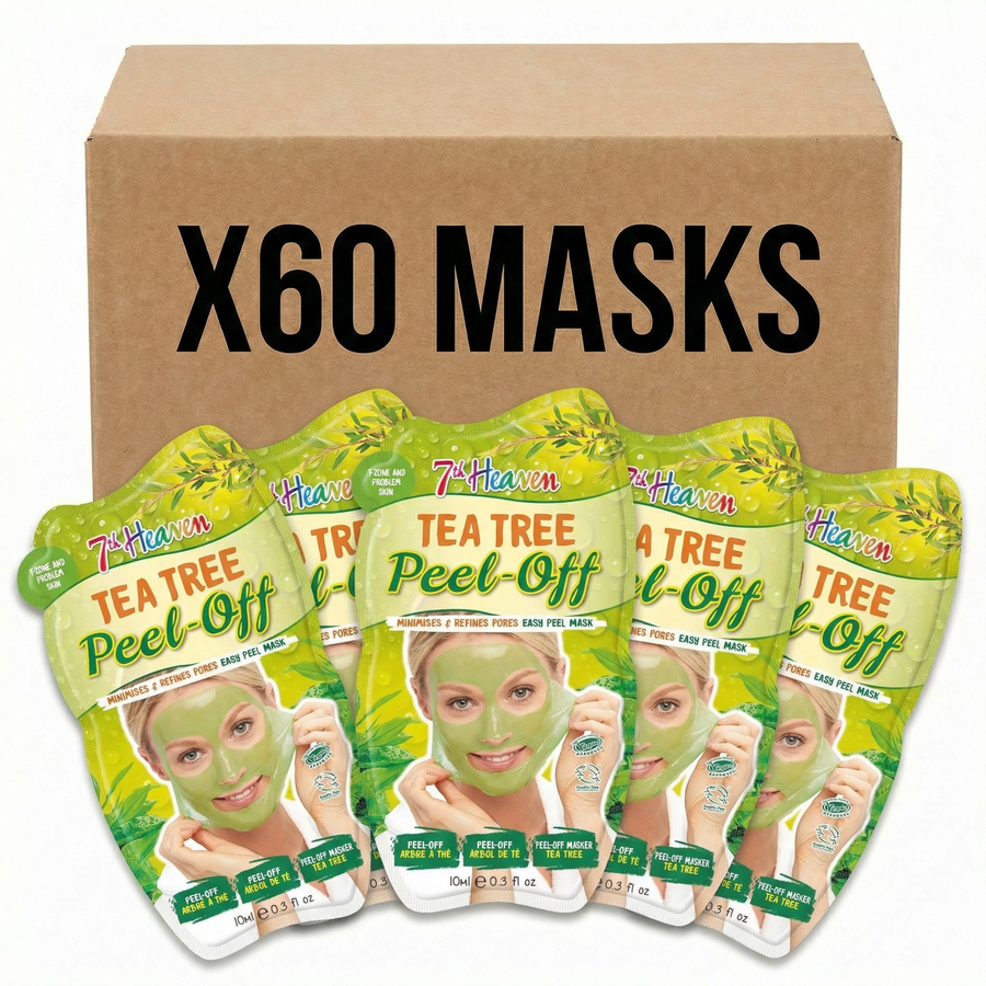 7th Heaven Tea Tree Peel-off Masks - X 60