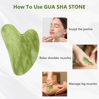 Thumbnail for Jade Roller Gua Sha Set - 100% Jade