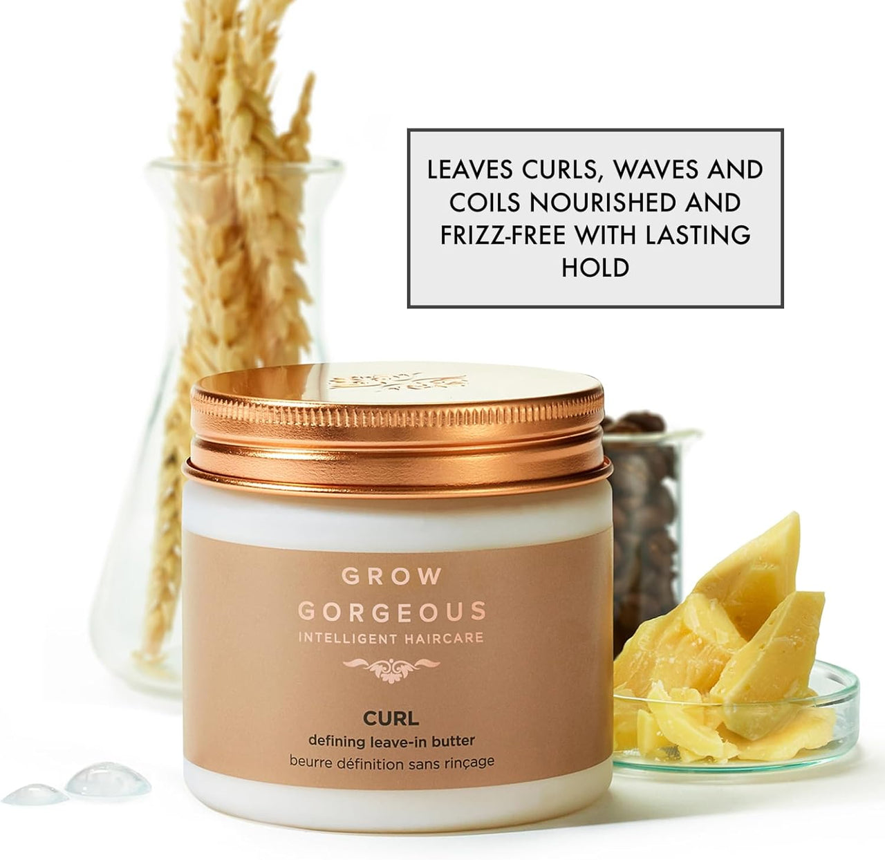 Grow Gorgeous Curl Defining Leave-in Butter 200ml