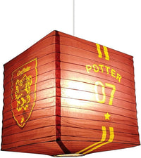 Thumbnail for Groovy Uk Harry Potter Quidditch Cube Paper Shade, Black/Burgundy/Yellow