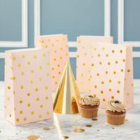 Party Gift Bags - 24-Pack (Pink)