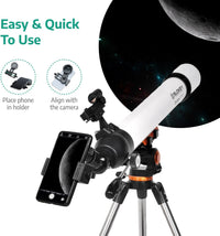 Thumbnail for Skyways 70070 Astronomy Telescope Beginners - White