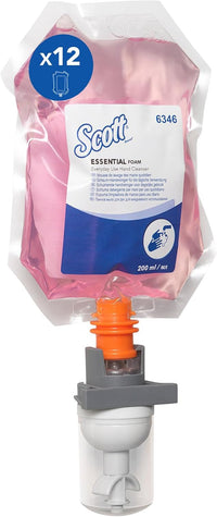 Scott Essentials Foam Everyday Hand Cleanser 200ml x 12
