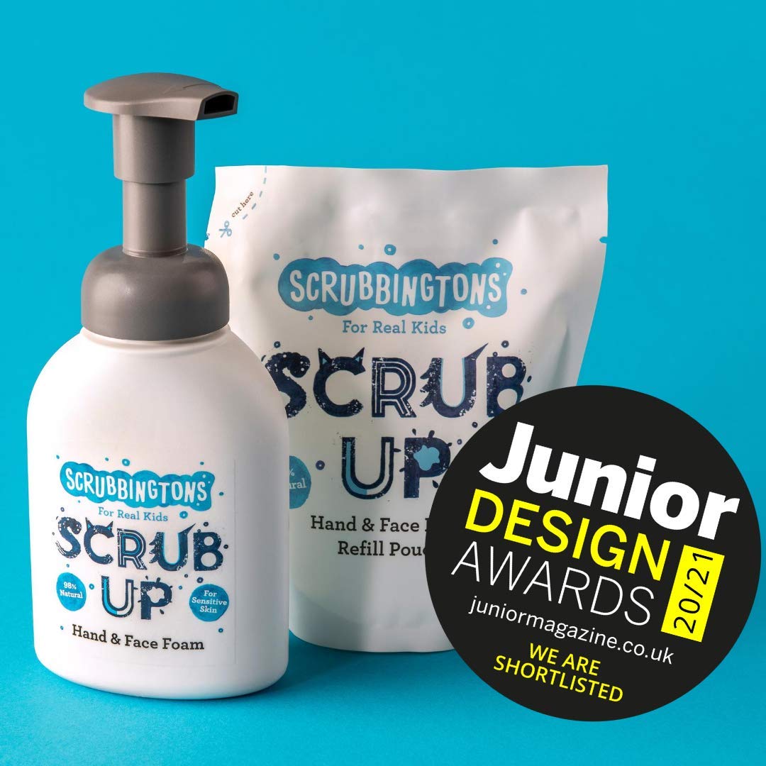 Scrubbingtons Scrub Up Childrens Hand and Face Wash - 3 X 200ml