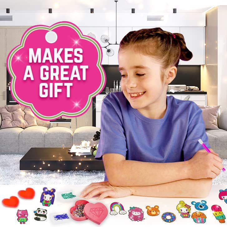 GirlZone Diamond Gem Art Kit For Kids