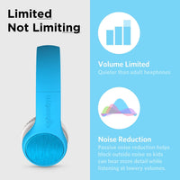 Thumbnail for LilGadgets Connect+ Style Wired Headphones for Kids - Blue