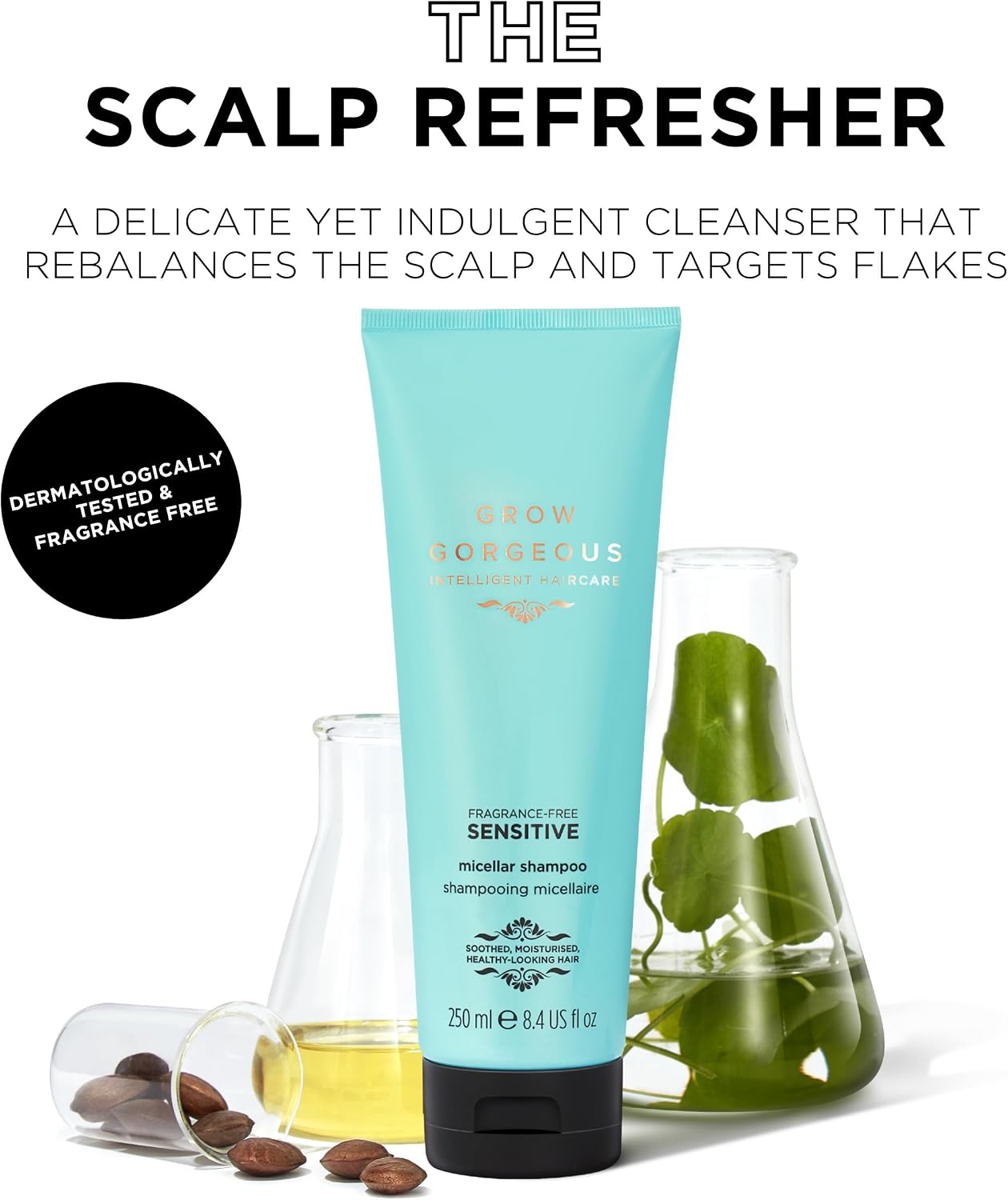 Grow Gorgeous Sensitive Micellar Shampoo - 250ml