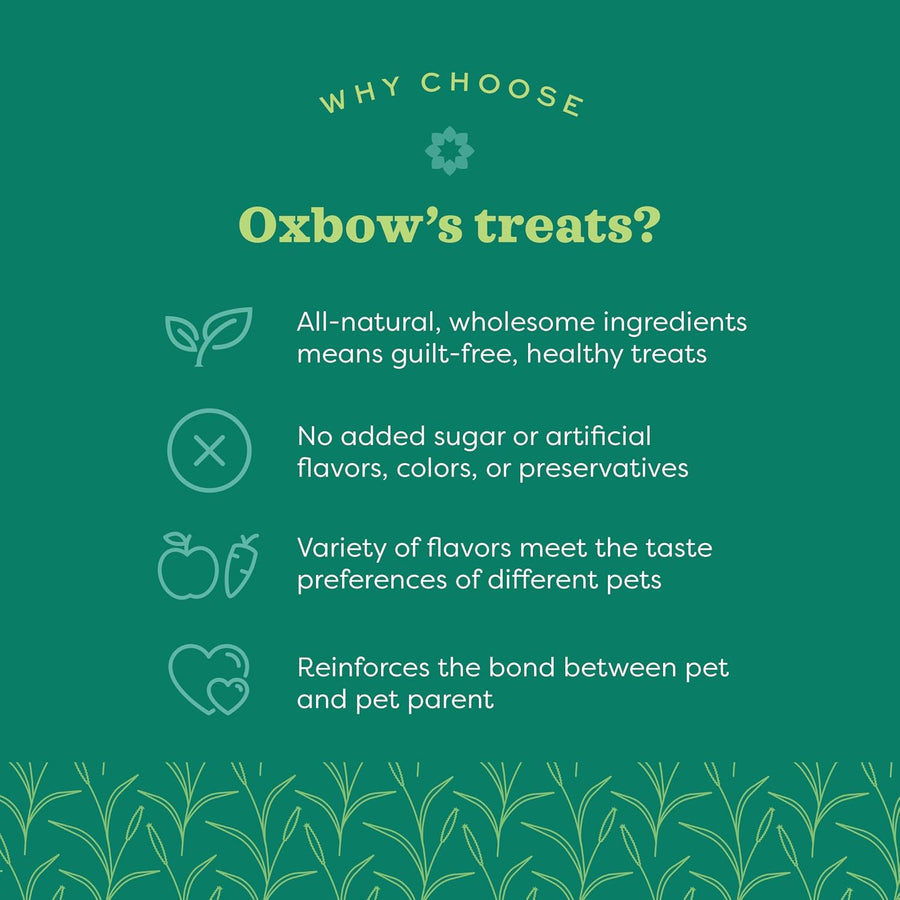 Oxbow Simple Rewards Baked Treats with Cranberry – Small Animal Treats