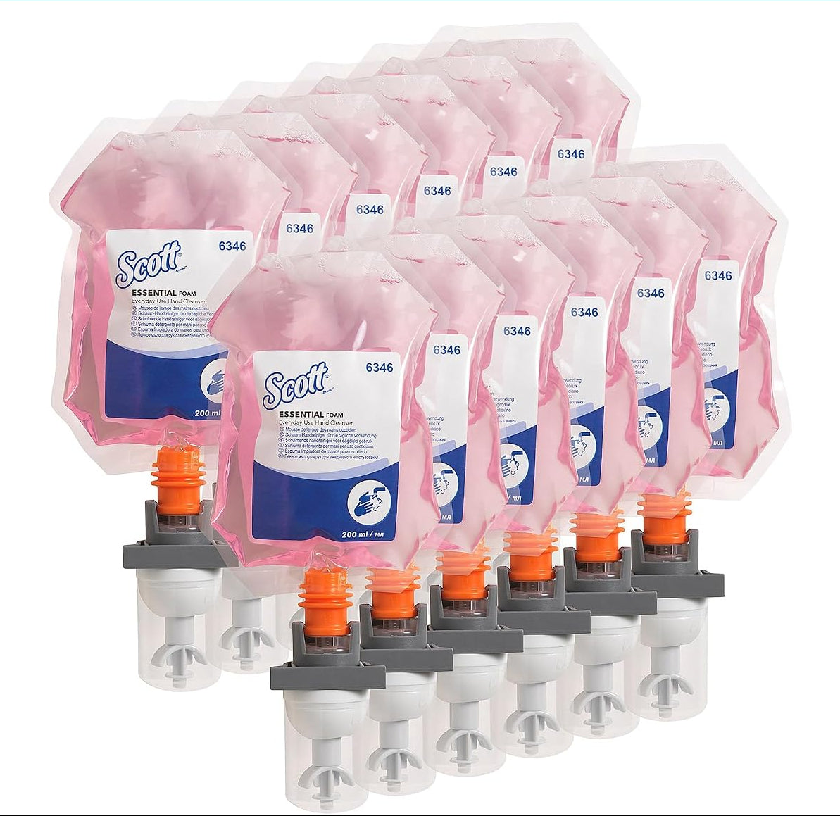Scott Essentials Foam Everyday Hand Cleanser 200ml x 12
