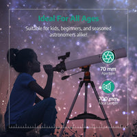 Thumbnail for Skyways 70070 Astronomy Telescope Beginners - White