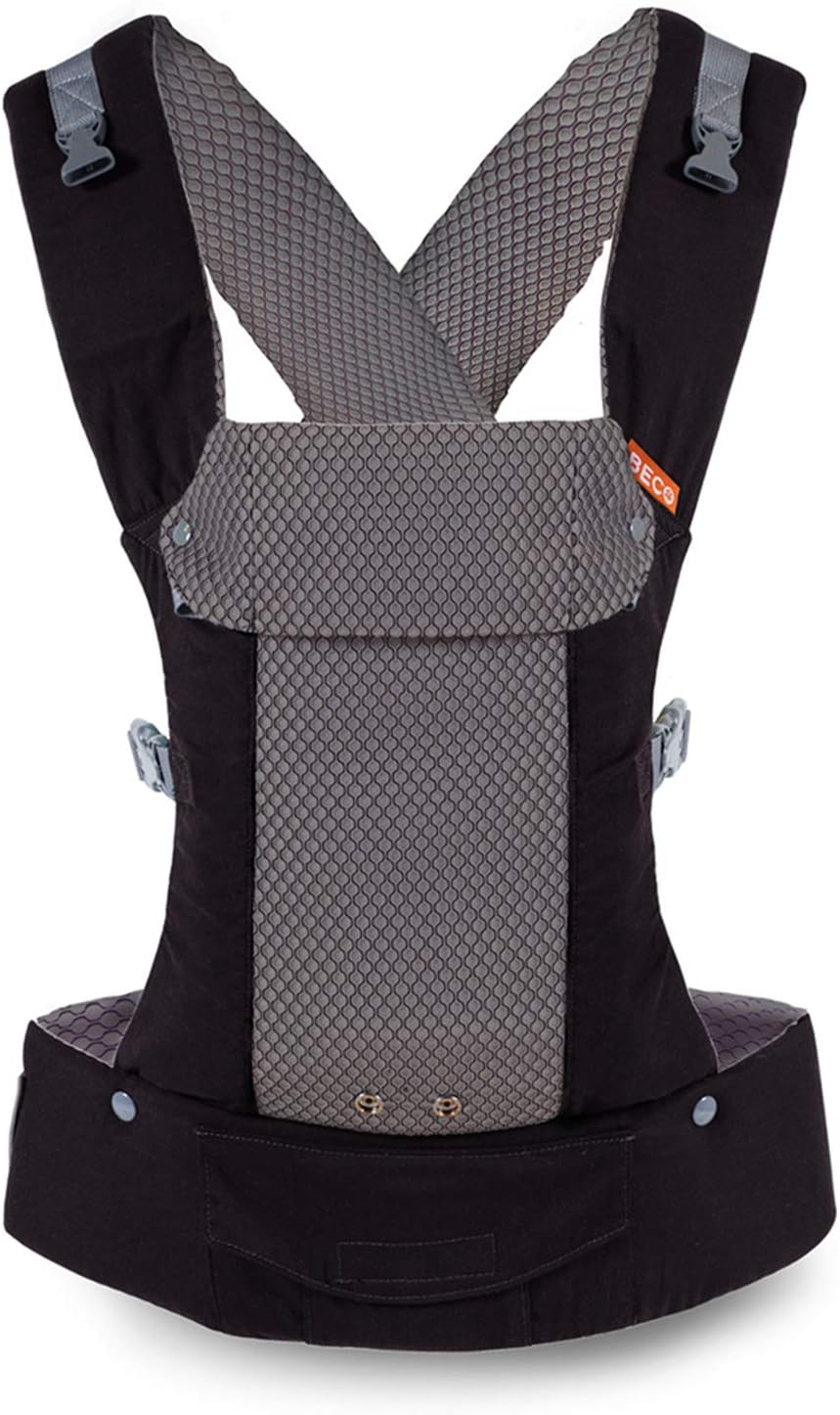 Beco Gemini Cool Mesh Baby Carrier Newborn to Toddler - Cool Black