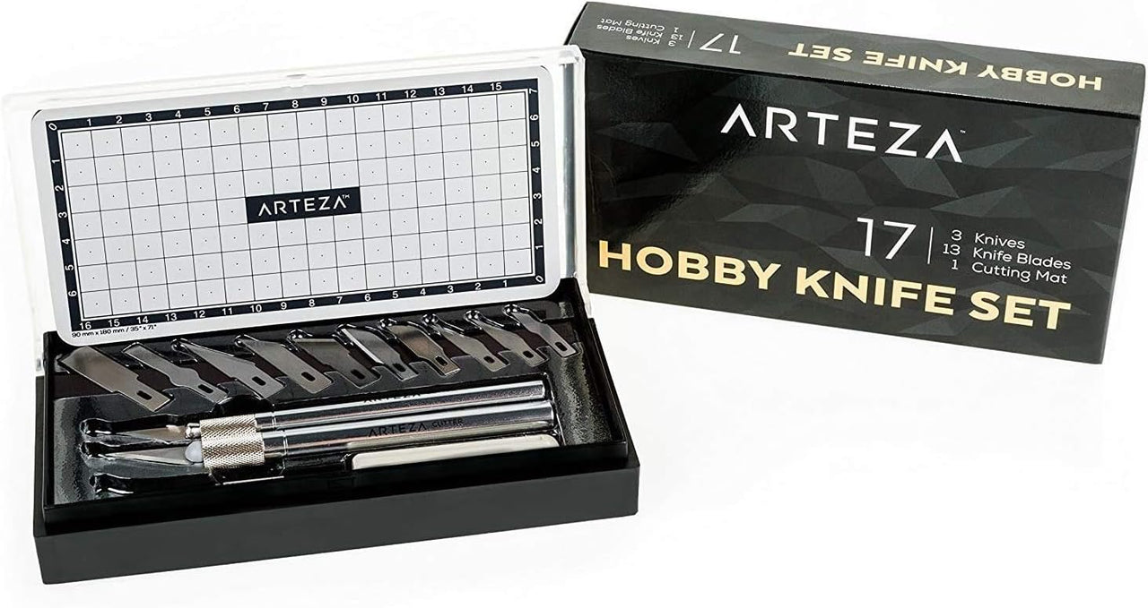 ARTEZA Model Making Tools - Set of 17