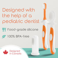 Cherish Baby Care Toddler Toothbrush 0-2 Years - Orange