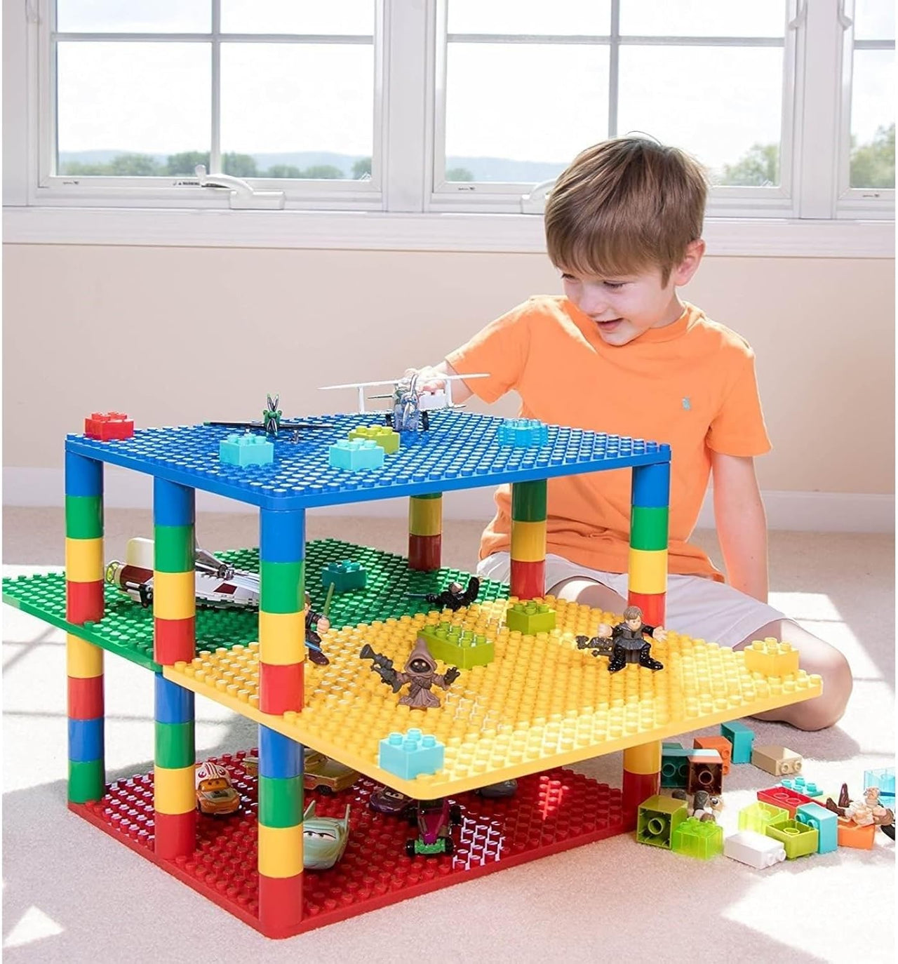 Tower Organiser Set includes 48 Round Stackers