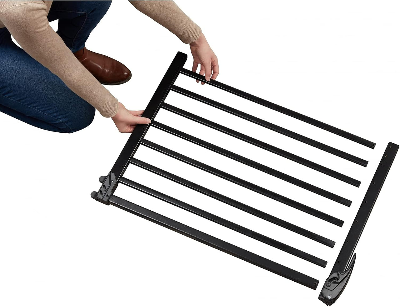 Badabulle Deco Pop Wooden Extending Safety Gate 63.5–106cm