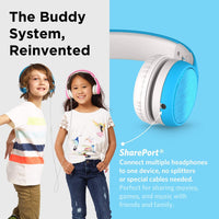 Thumbnail for LilGadgets Connect+ Style Wired Headphones for Kids - Blue