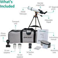 Thumbnail for Skyways 70070 Astronomy Telescope Beginners - White