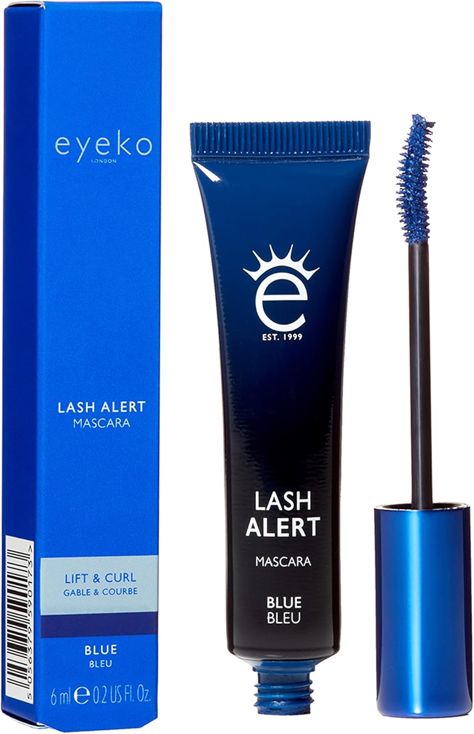 Eyeko Lash Alert Lift & Curl Mascara - Blue | Caffeine-infused