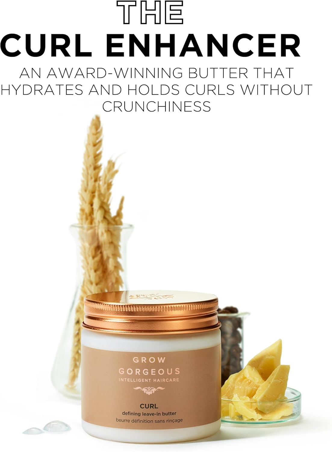 Grow Gorgeous Curl Defining Leave-in Butter 200ml