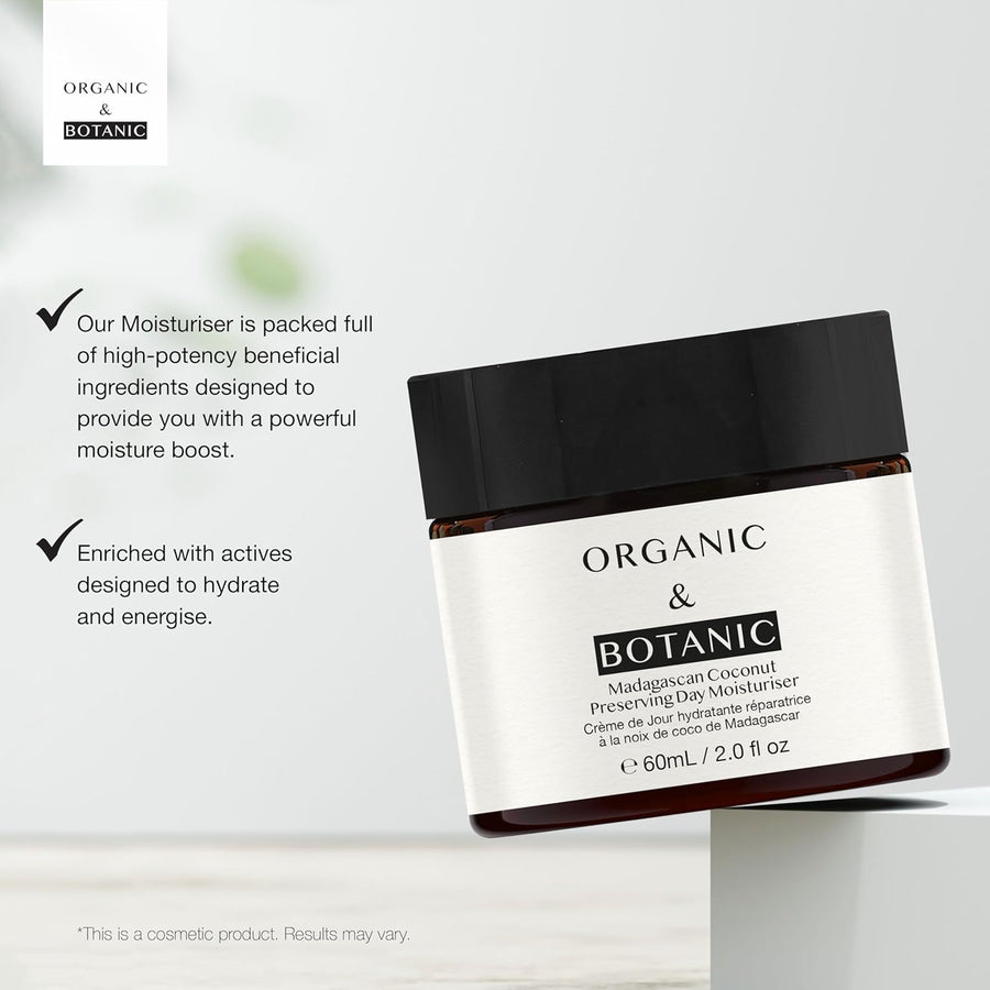 Organic & Botanic Mandarin Orange Day Moisturiser with Vitamin C & Sea Buckthorn 60ml