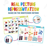 Thumbnail for Merka Educational Kids Placemats - 4 pack