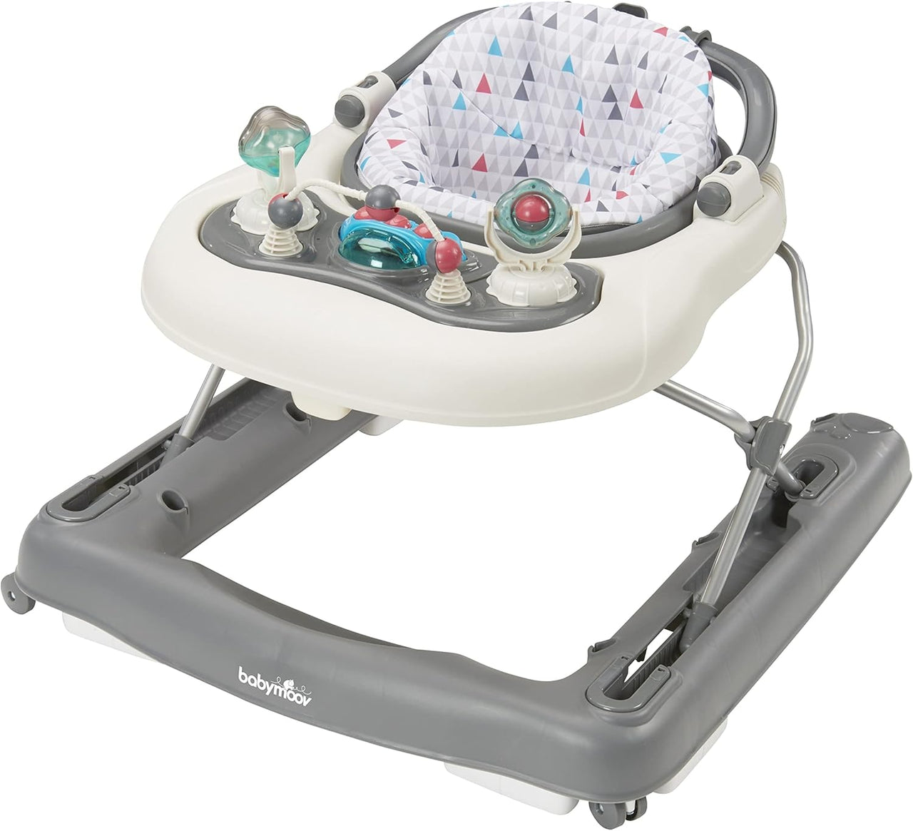 Babymoov Baby Walker 2-in-1 Evolutive, Compact & Musical - 9M+