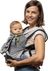 Boba Air Lightweight Foldable Toddler & Baby Carrier - 7-20 kg (Grey)