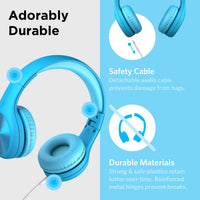 Thumbnail for LilGadgets Connect+ Pro Wired Kids Headphones - Blue
