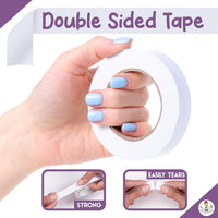 Thumbnail for DIY Doctor Double Sided Sticky Tape (9X28M Rolls) - 3 Pack