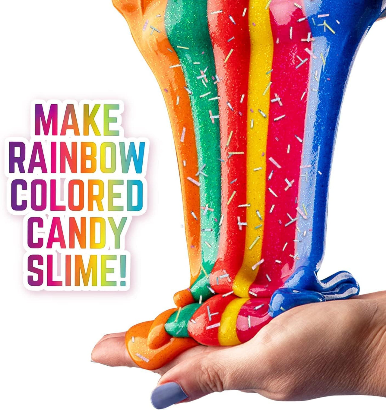 GirlZone Rainbow Candy DIY Slime Kit