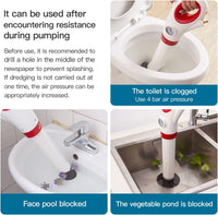 Thumbnail for SUBMARINE Toilet Plunger, Toilet Auger, Unblocker