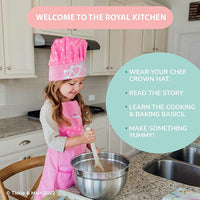 Thumbnail for Tickle & Main Princess Chef Gift Set - Age 3-7 YRS