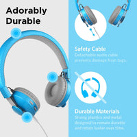 Thumbnail for LilGadgets Untangled Pro Wireless Headphones for Kids - Blue