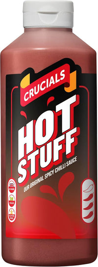 Thumbnail for Crucials Hot Stuff Hot Chilli Sauce 500ml X 12