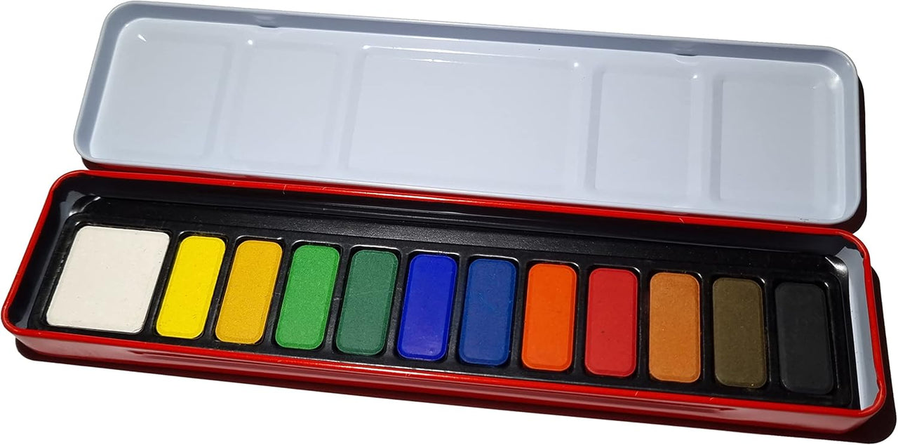 Consortium Watercolour Paint Set - 12 paints