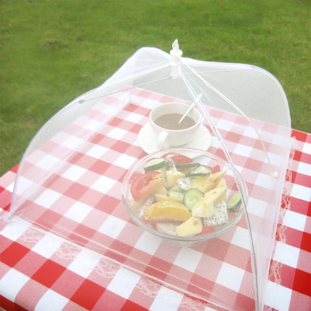 WISDOMWELL Pop-Up Mesh Food Covers - 4 Pack