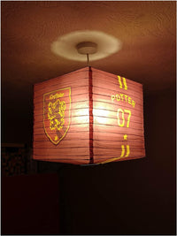 Thumbnail for Groovy Uk Harry Potter Quidditch Cube Paper Shade, Black/Burgundy/Yellow