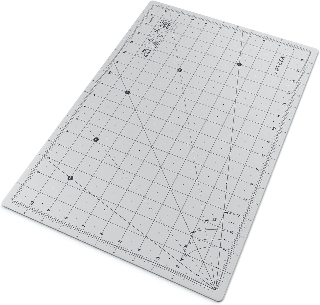 Arteza Self Healing Rotary Cutting Mat - 18 x 12in (30cm x 46cm)