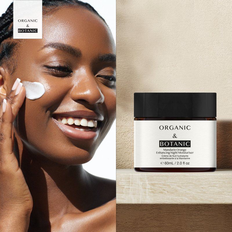 Organic & Botanic Mandarin Orange Night Moisturiser 60ml